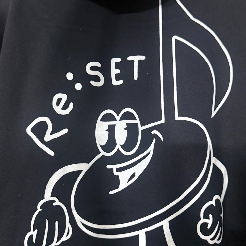 Re:Set Black Hoodie for Men - Picture 6 of 6